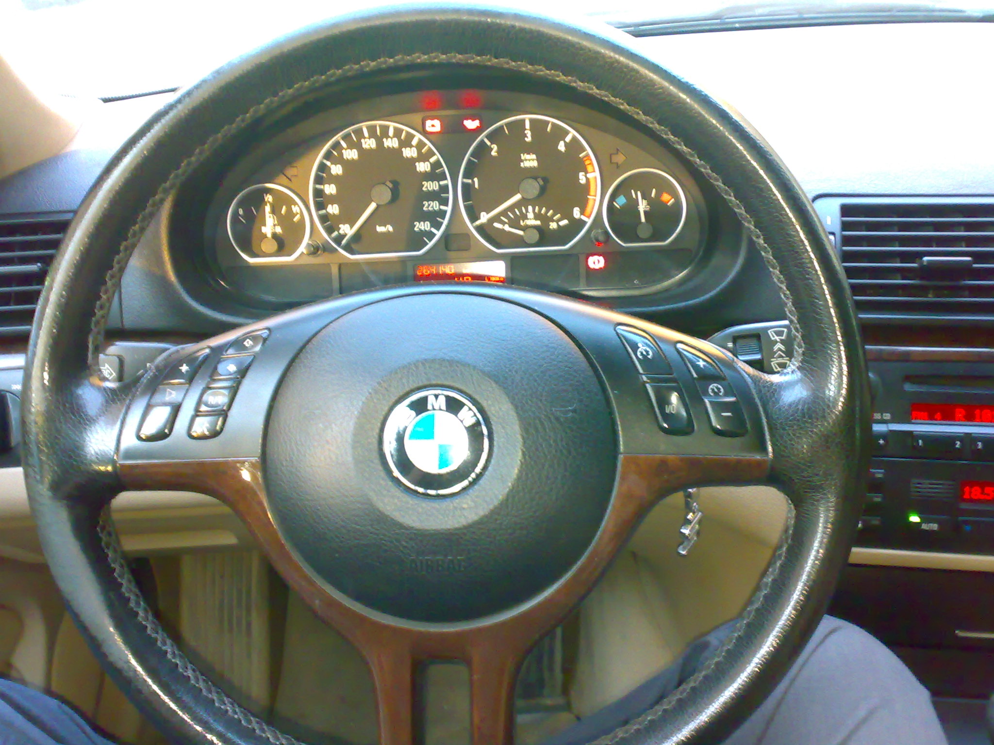 Riparazione volante in pelle Bmw