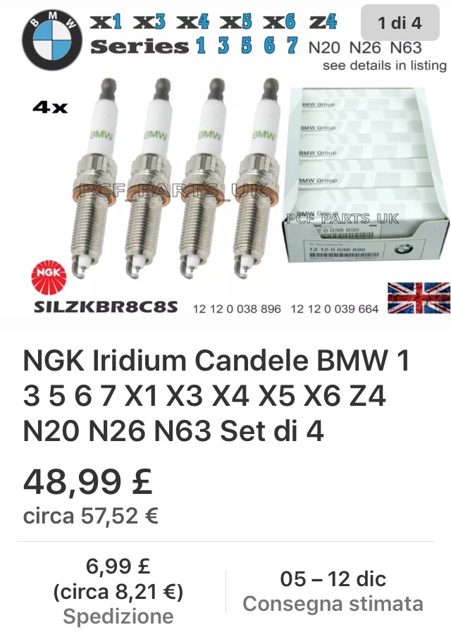 Serraggio candele su N20 | BMWpassion forum e blog