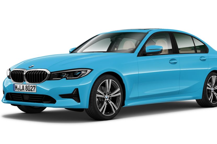 BMW Individual: ben 84 colori per la BMW Serie 3 G20! - BMWpassion blog