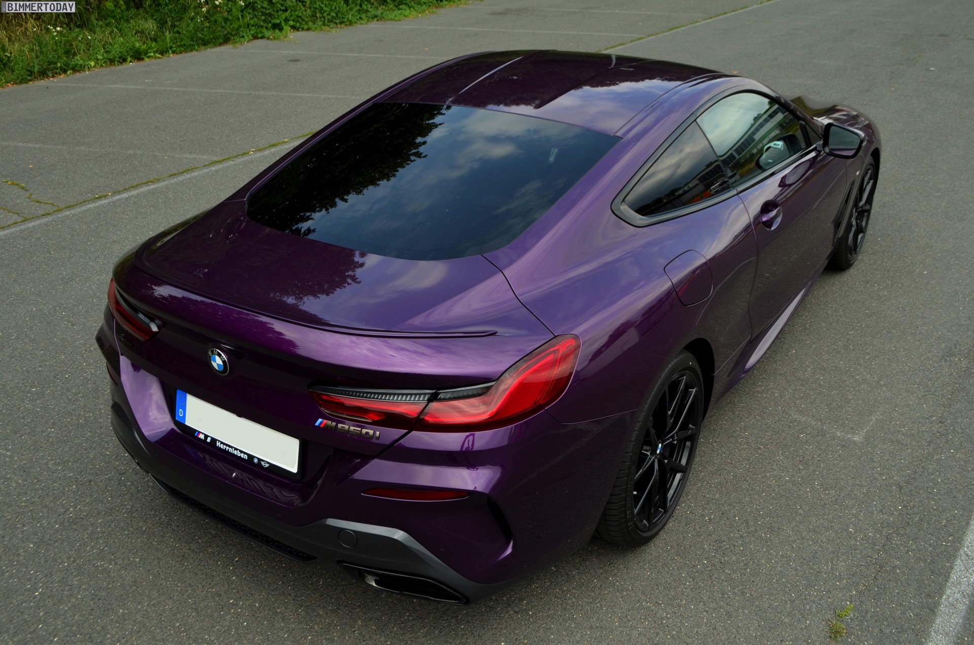 BMW Serie 8 Coupé color Twilight Purple - più unica che rara! - BMWpassion  blog